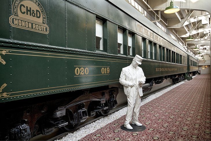 Pullman Train Hotel in downtown Indianapolis
