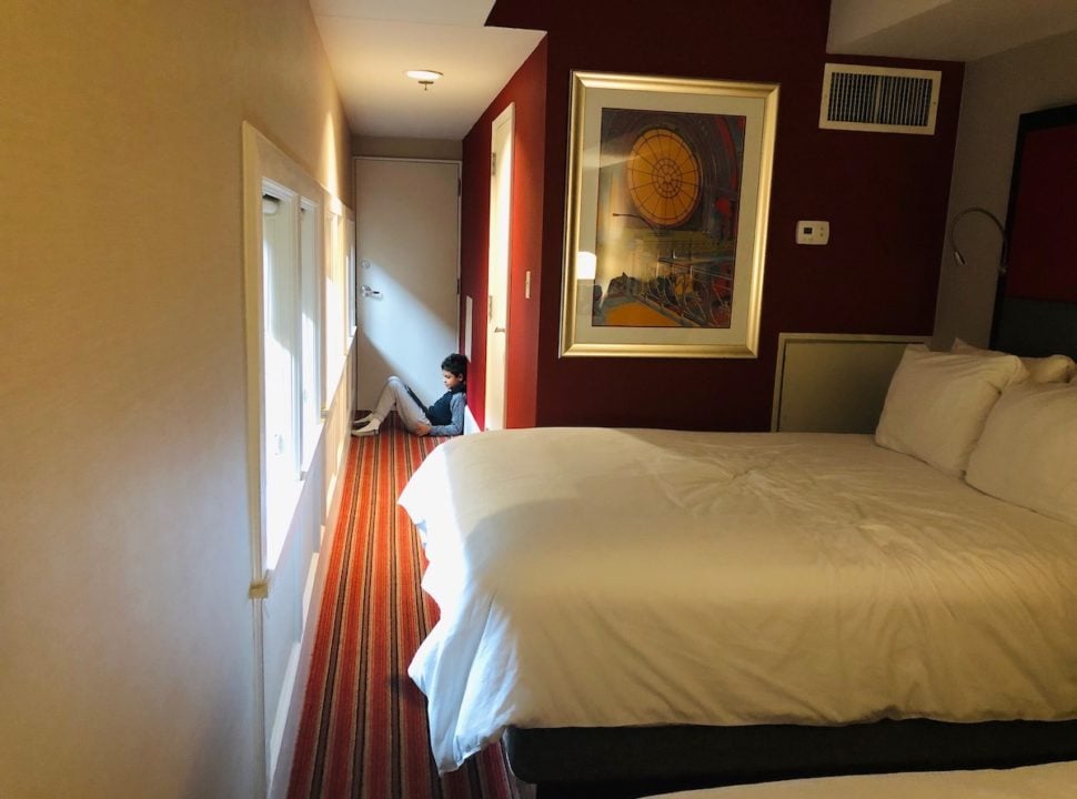 Room at Pullman Train Hotel Rooms in Downtown Indianapolis