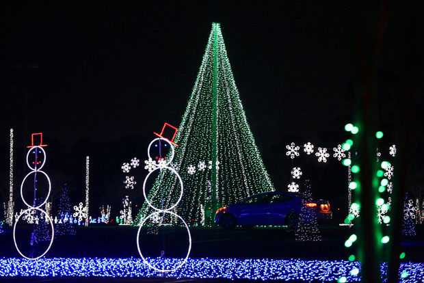 Christmas Nights of Lights in Indianapolis