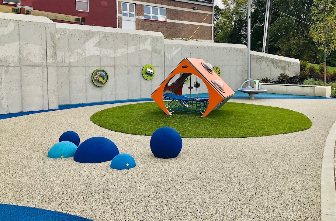 Inclusive Playground in Indianapolis Old City Park