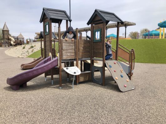Playground at Playground Splash Pad at Daleville Town Hall Park