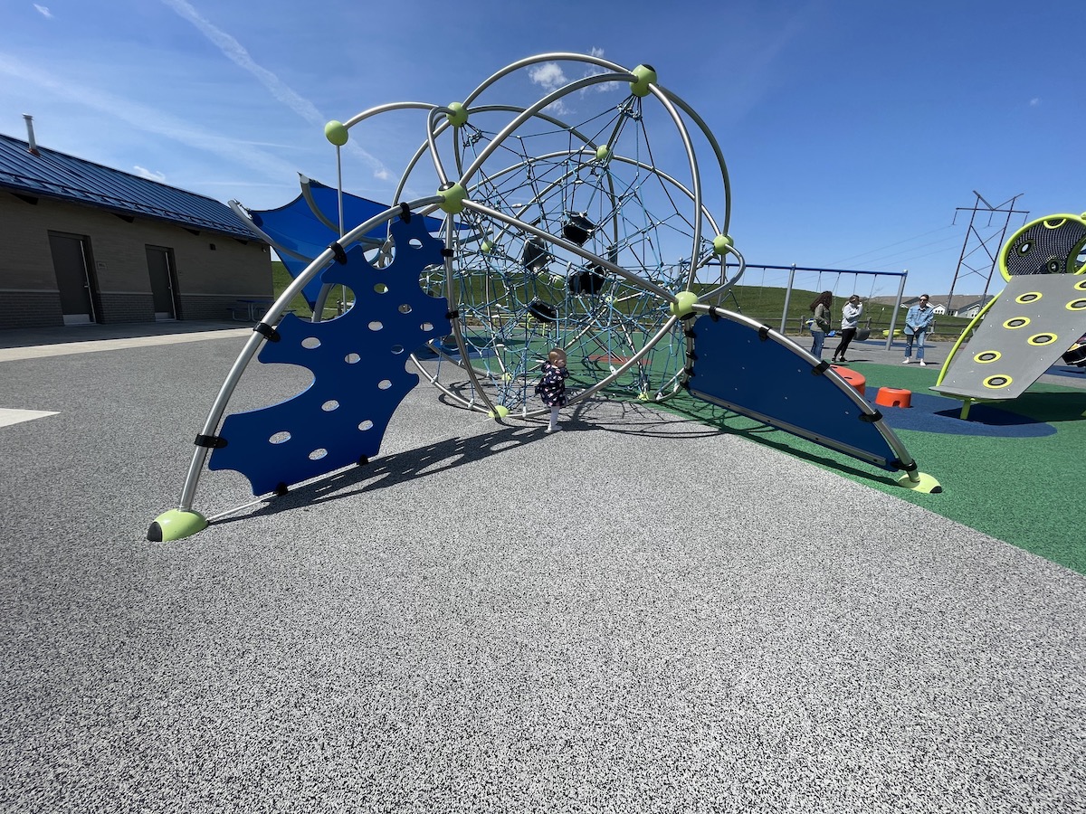 playground at Main Street Park in Whitestown