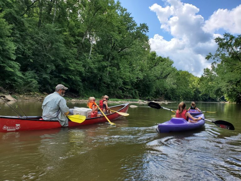 overnight canoe trips indiana