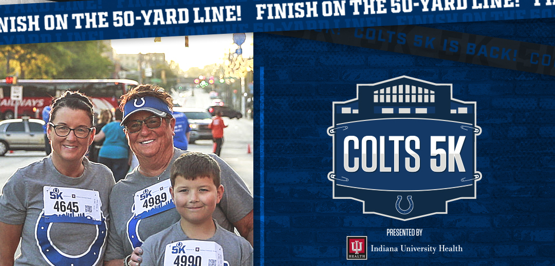 Back to Football Colts 5K in Indianapolis at Lucas Oil Stadium