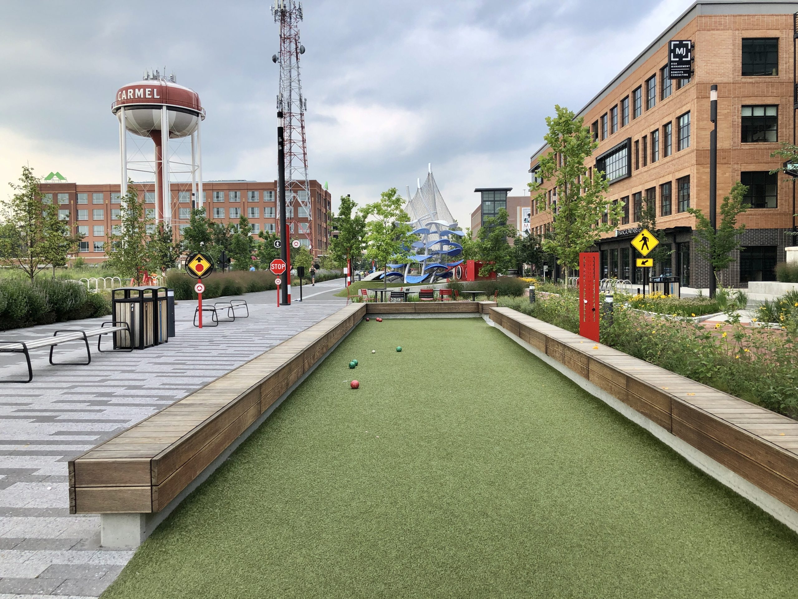 Top 15 Things to Do in Carmel with Kids (2025) 1 Midtown Plaza Carmel playground, boche ball