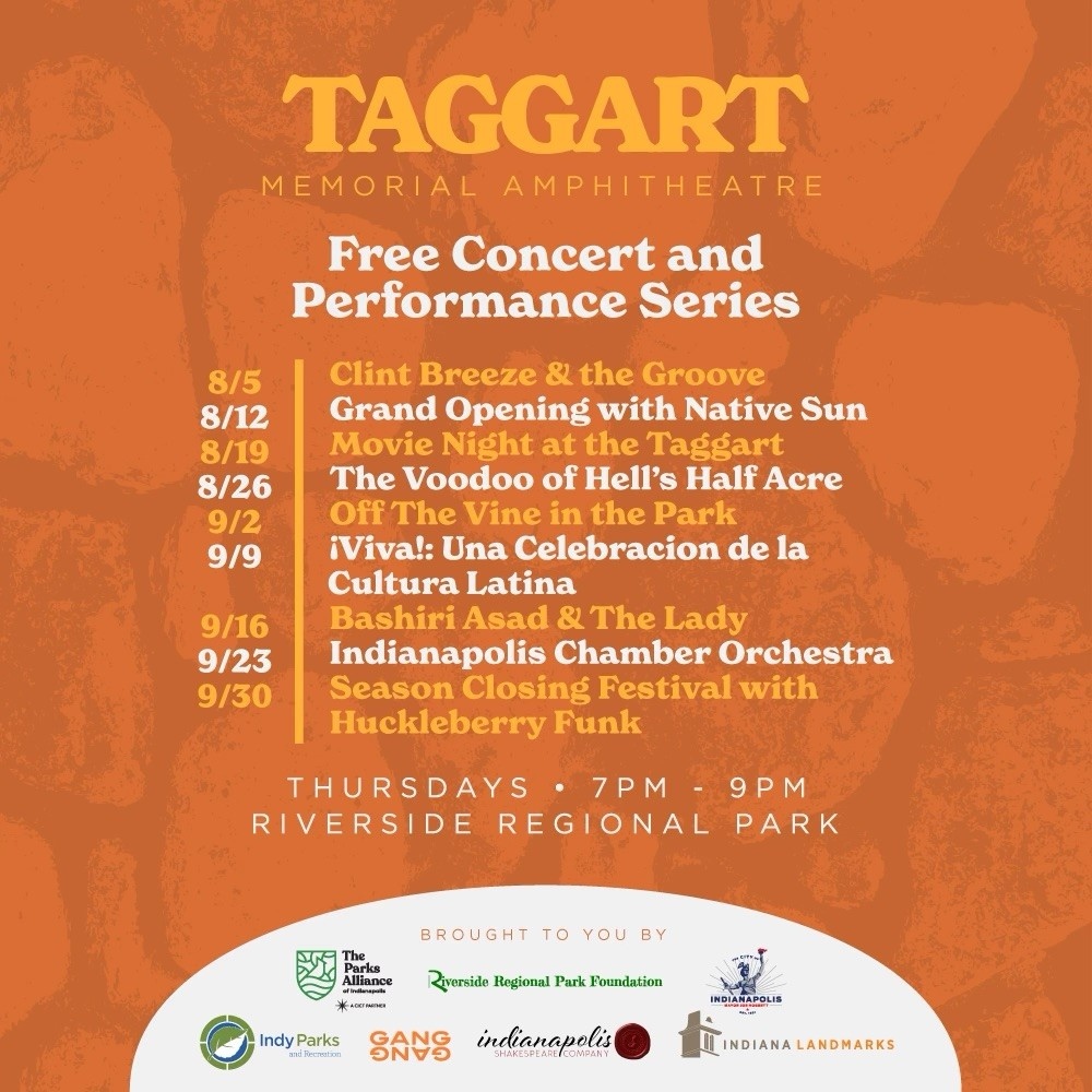 Free Concerts at Riverside Park - Taggart Memorial Amphitheatre