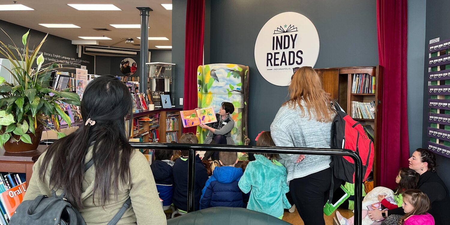 Indy Reads Bookstore in Fountain Square