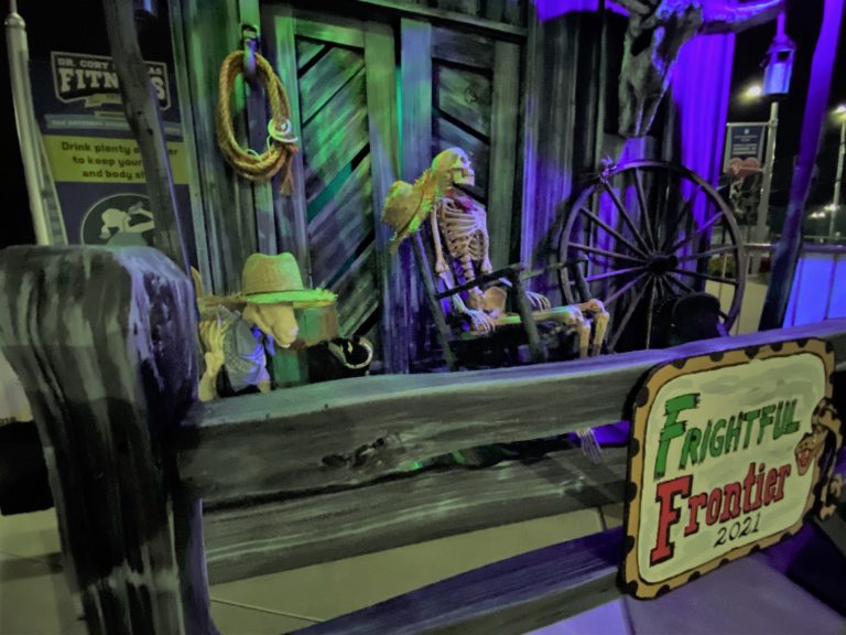 frightful frontier haunted house at the Children's Museum of Indianapolis
