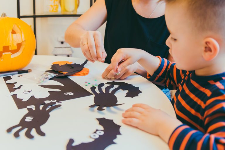 Fall and Halloween Crafts to Do with Toddlers and Preschoolers