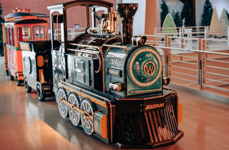 The Train at Celebration Crossing at Indiana State Museum