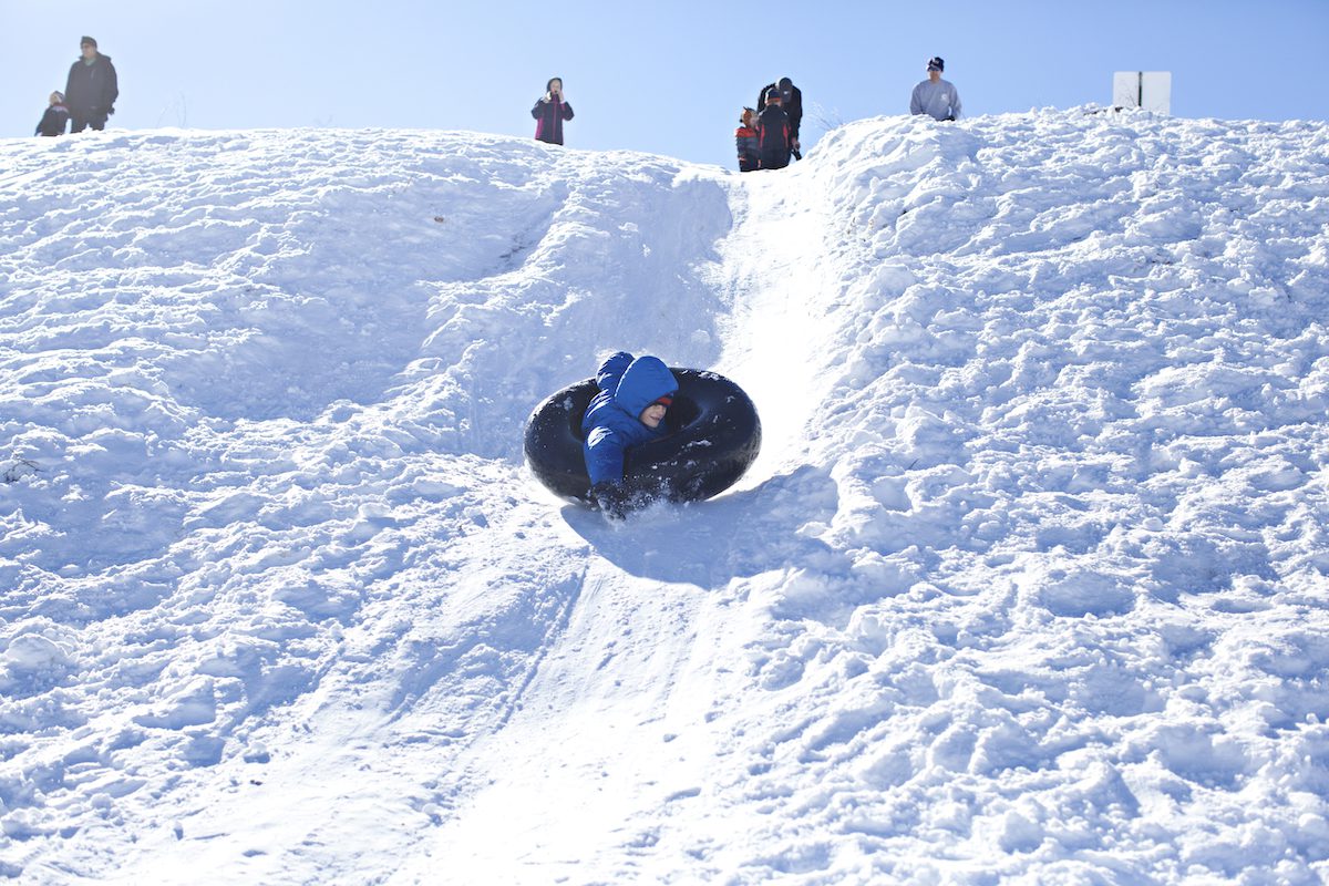 Sledding Indianapolis