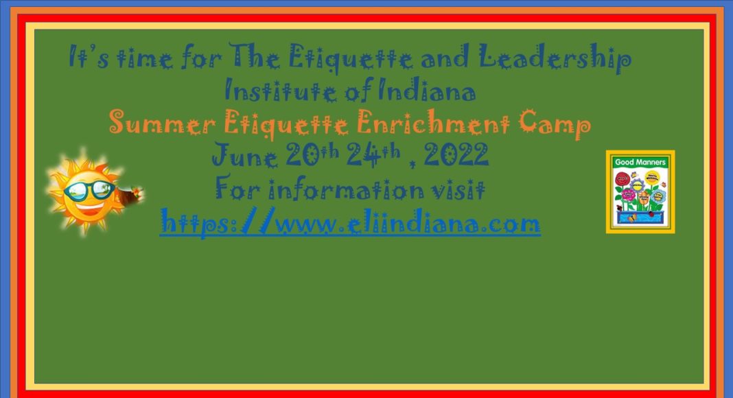 The Etiquette and Leadership Institute of Indiana