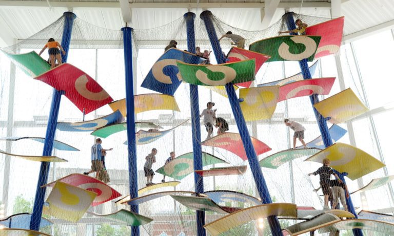 The Commons indoor playground in Columbus