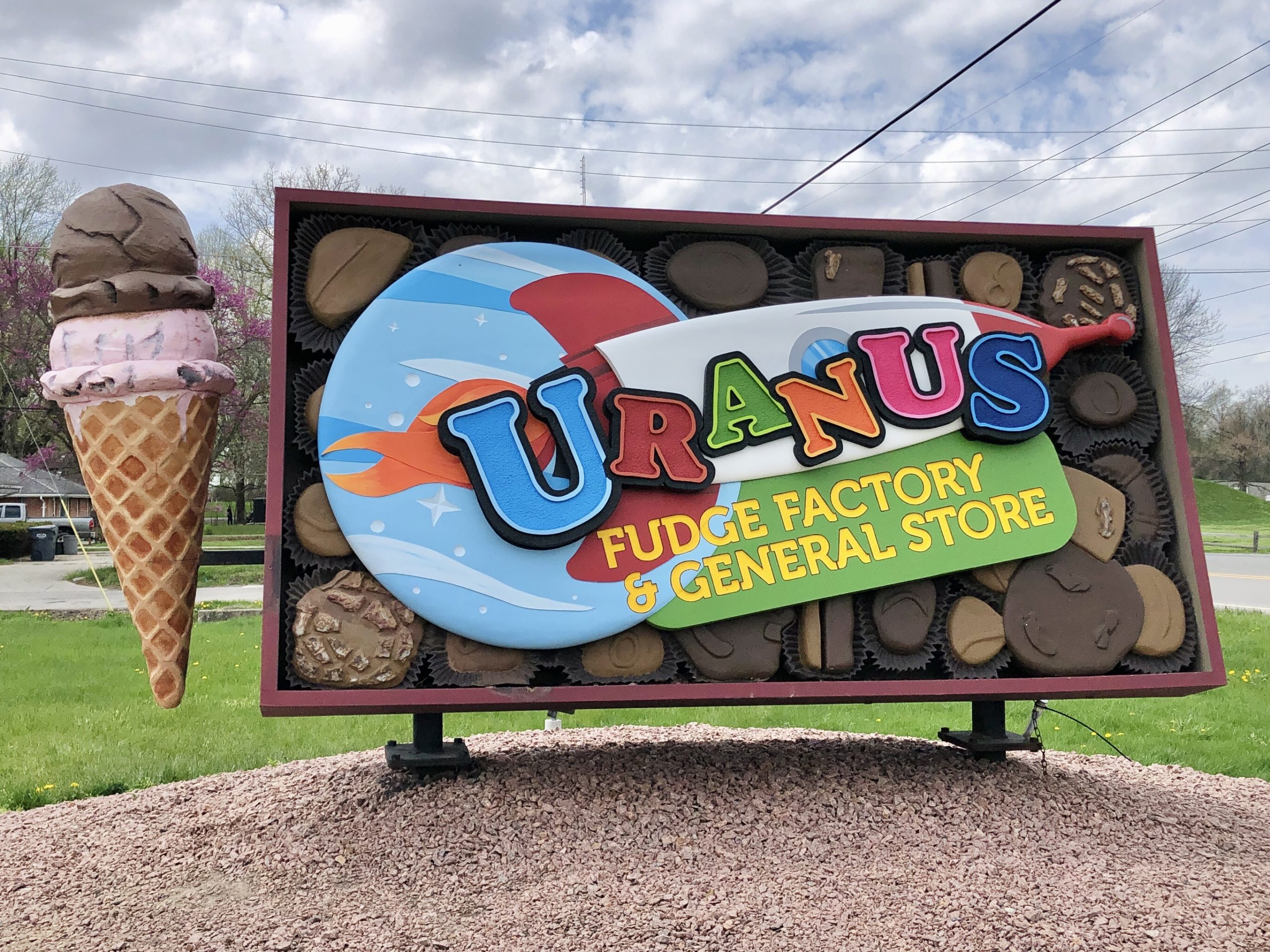 Uranus Indiana Fudge Factory in Anderson
