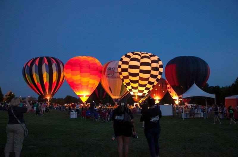 HENDRICKS COUNTY RIB-FEST and Balloon Glow