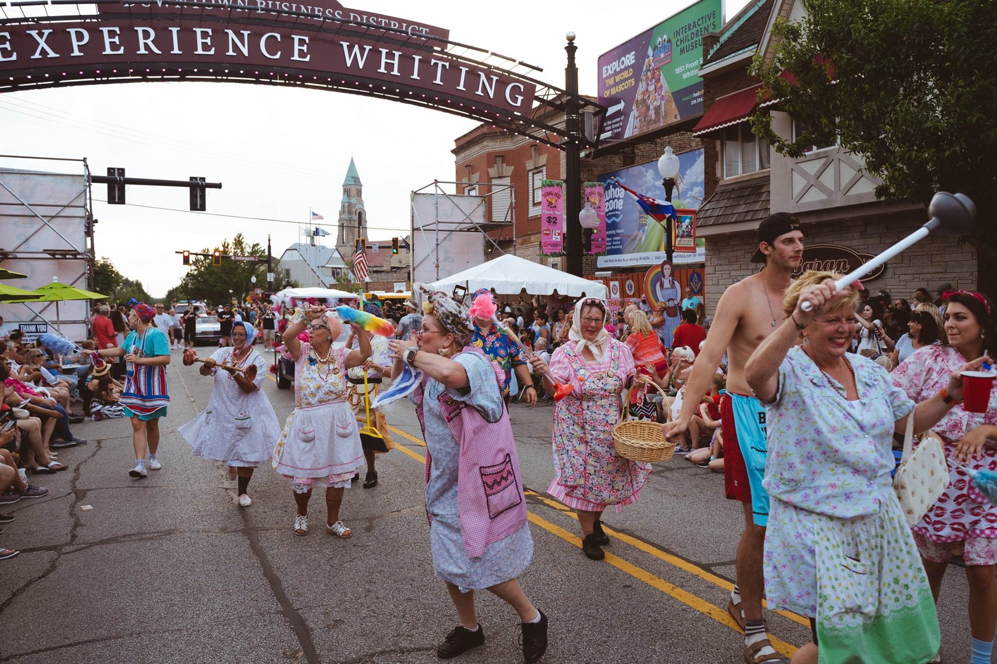 Parade of pierogies at Pony, PONY World Series