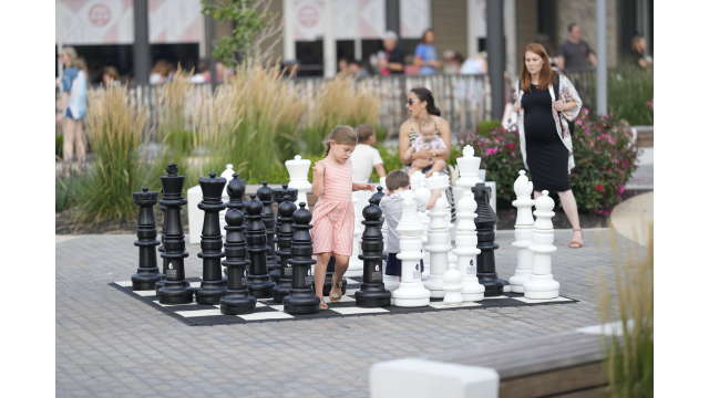 Giant Chess at Fishers District