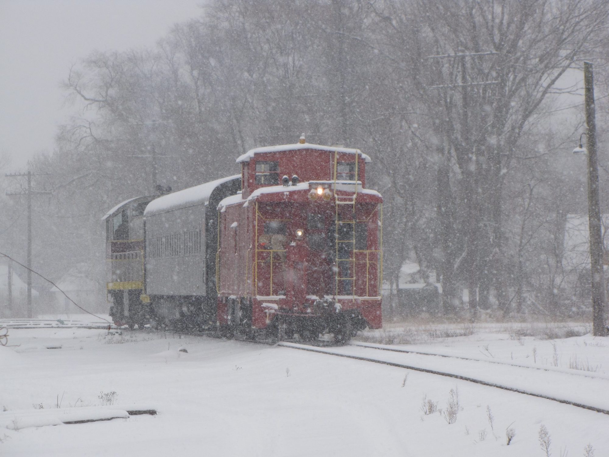 Hoosier Valley Railroad Museum's Santa Train