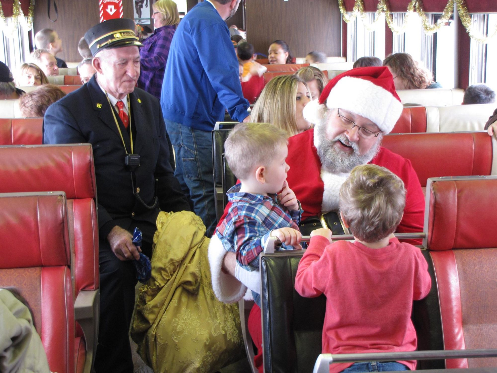 Hoosier Valley Railroad Museum's Santa Train