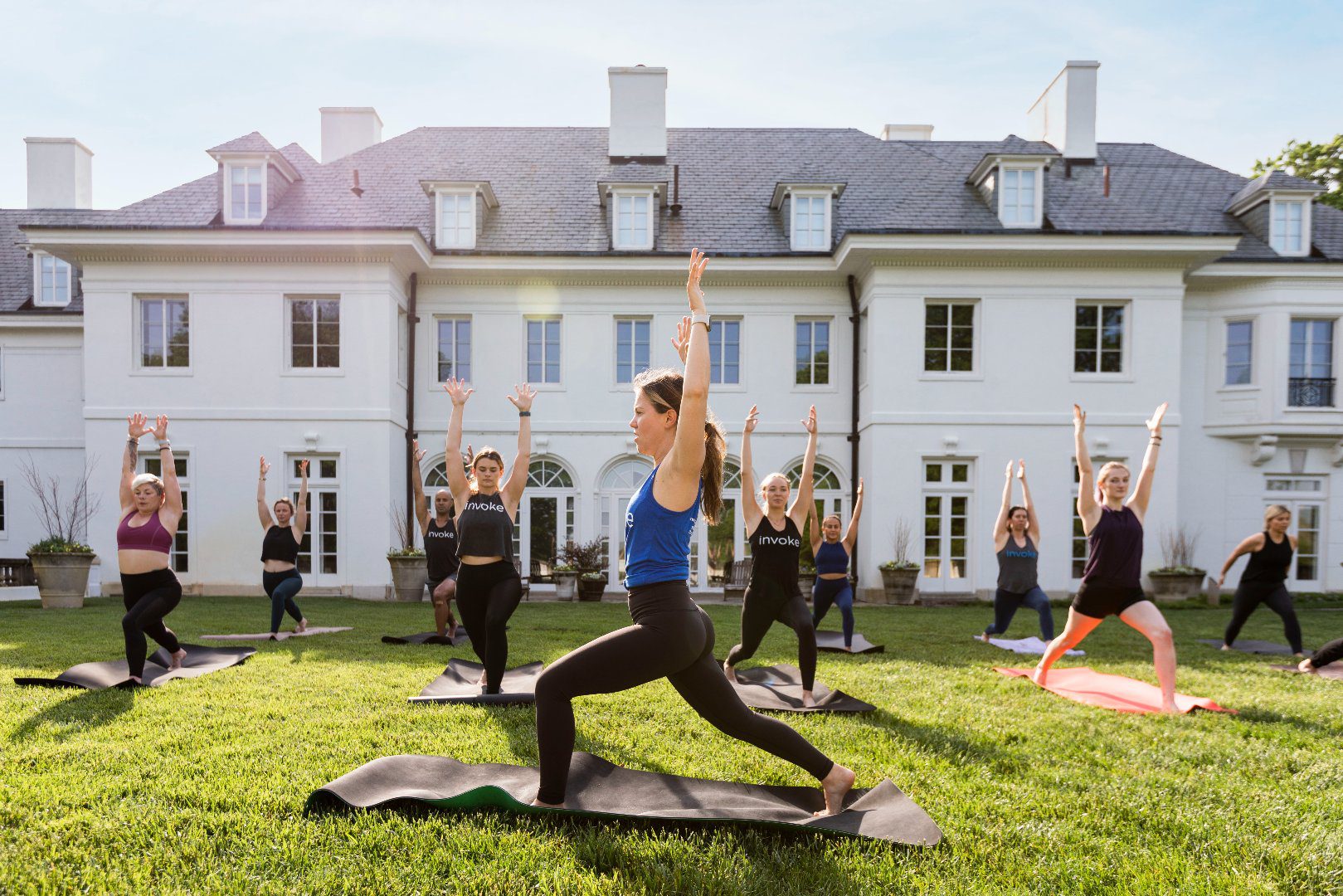 Yoga in the Garden