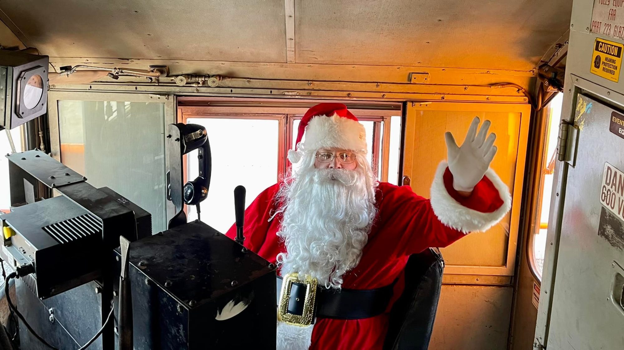 Hoosier Valley Railroad Museum's Santa Train