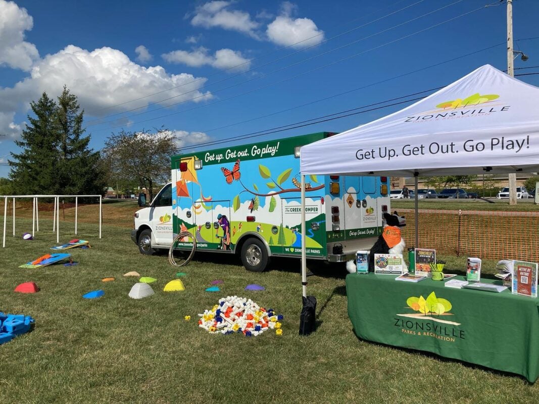 Park and PLAY at zionsville parks