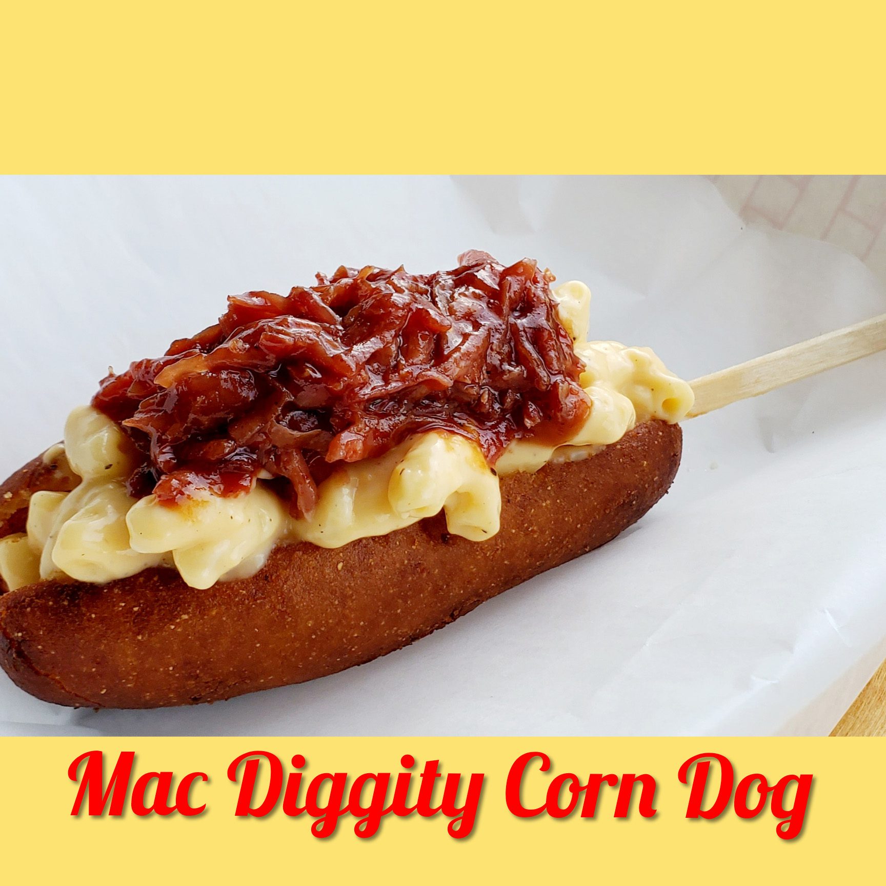 Mac Diggity Corn Dog - by Gobble Gobble Food Truck