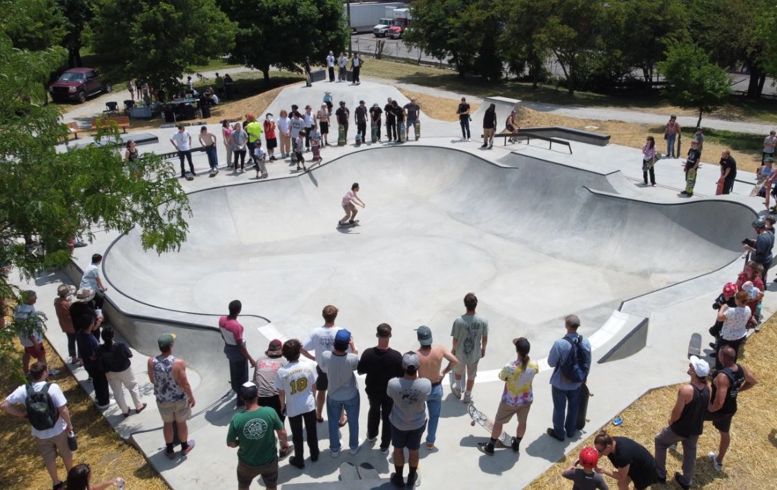Willard Park Skatepark Now Open in Downtown Indy