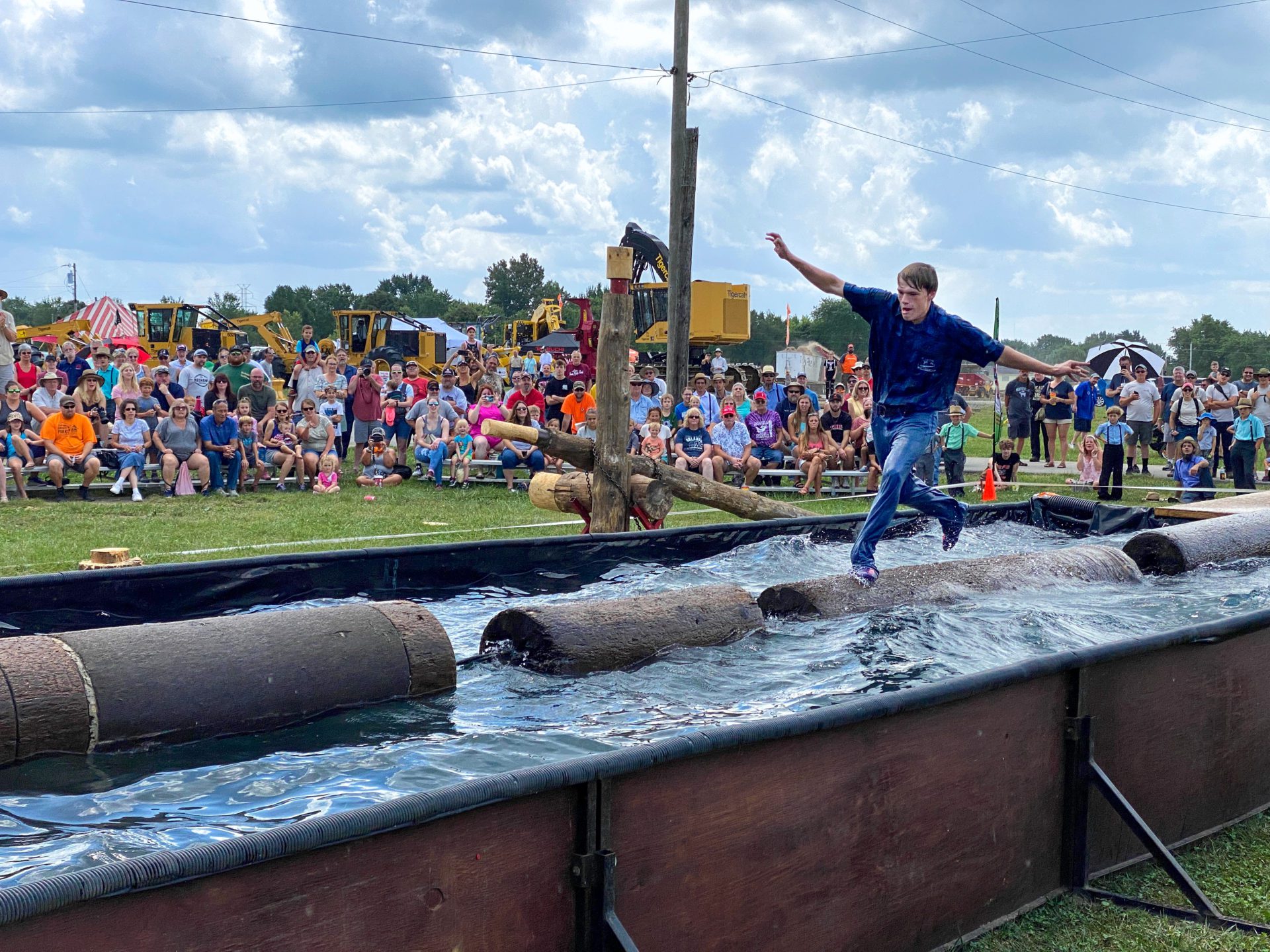 Learning to Lumberjack at the Hoosier Hardwood Festival