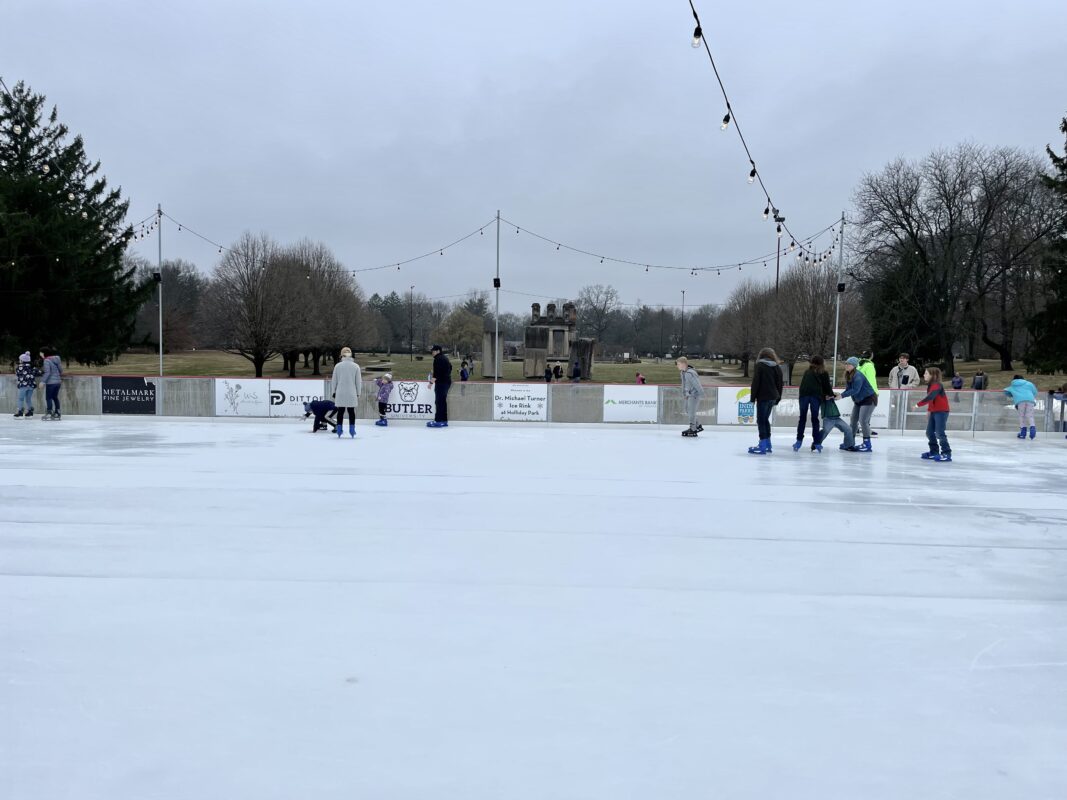The Holliday Park Ice Rink Outdoor Ice Skating