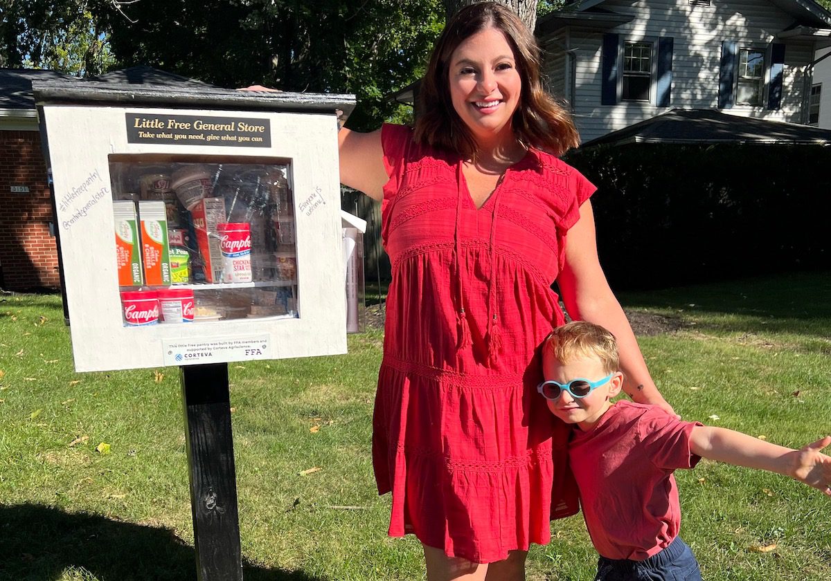 Little Free Pantry - Local mom is helping Indy tackle food insecurity