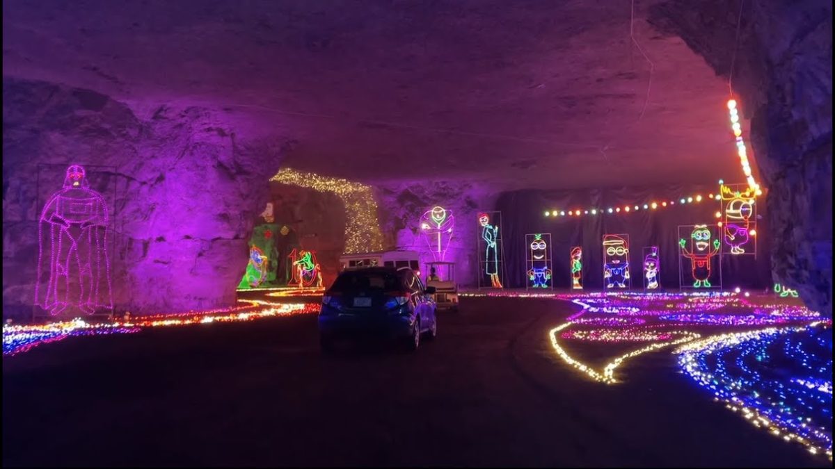 mega cavern christmas lights