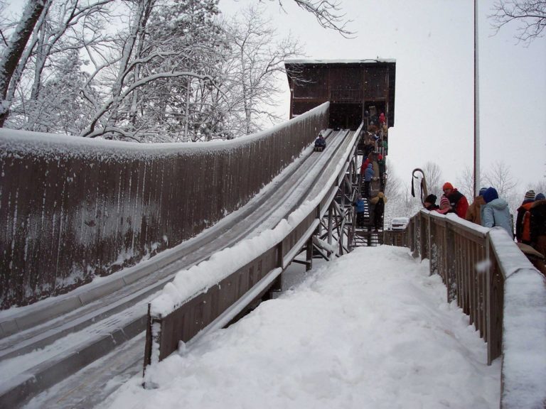 WorththeDrive Indiana's Toboggan Run at Pokagon State Park