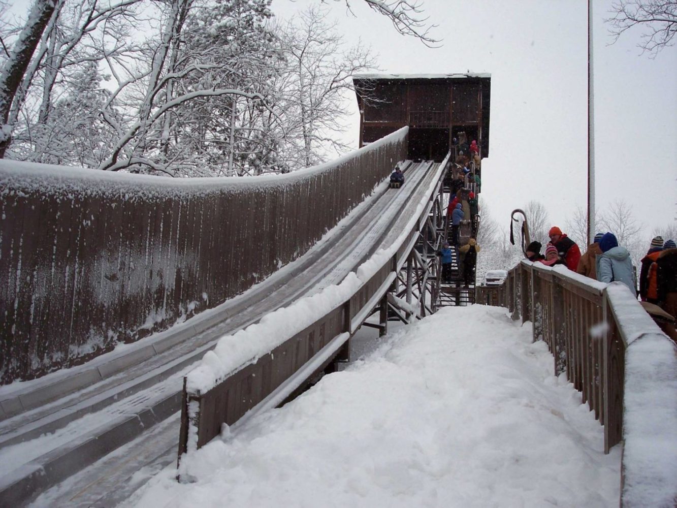 WorththeDrive Indiana's Toboggan Run at Pokagon State Park