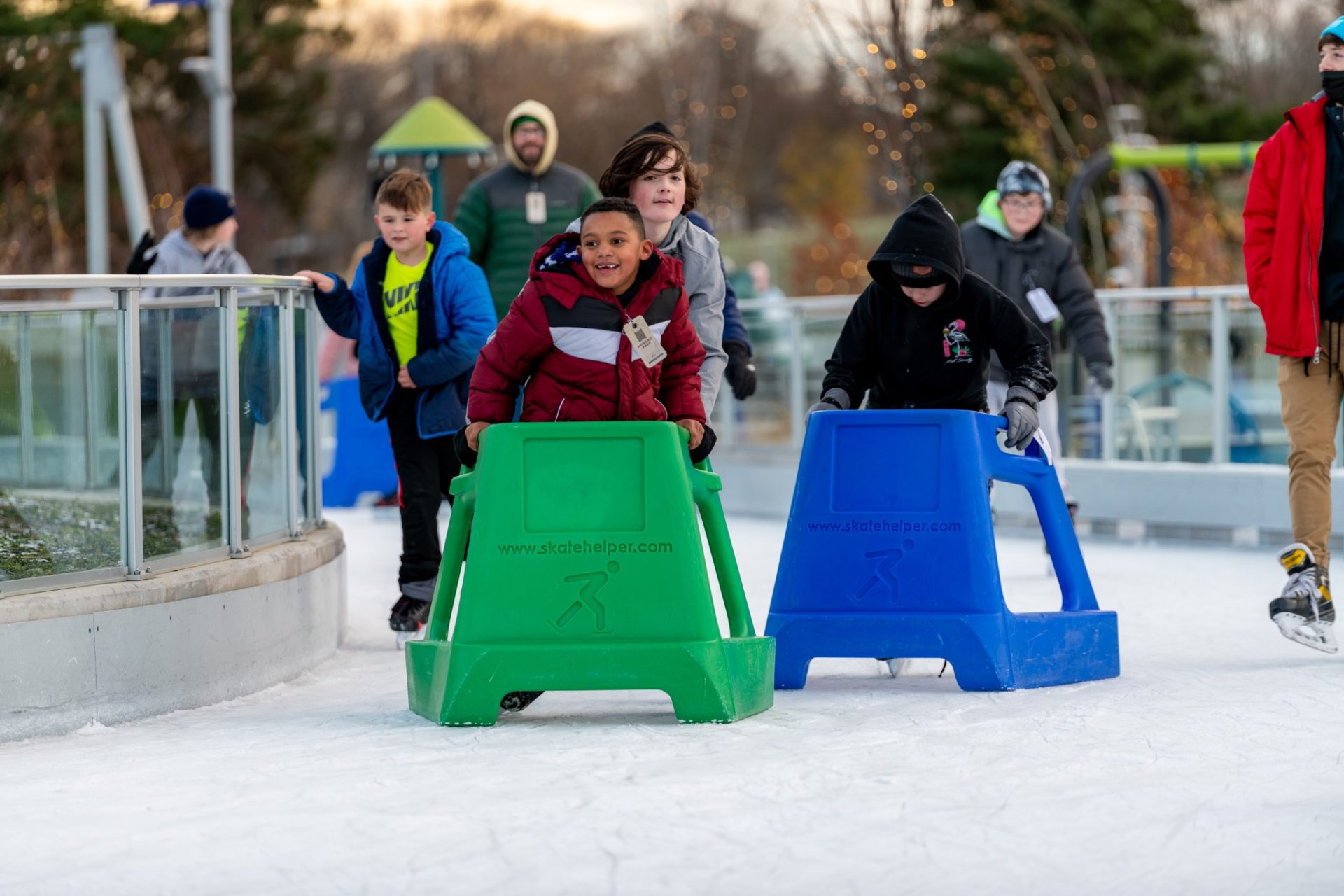 Howard Park Ice Skating Rink A Unique Ice Rink in Indiana