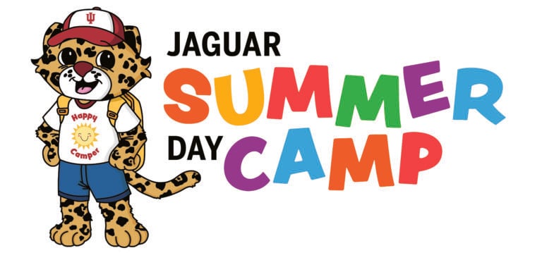 Jaguar Summer Day Camp CMYK Full Body Jaguar Wordmark Full Color H
