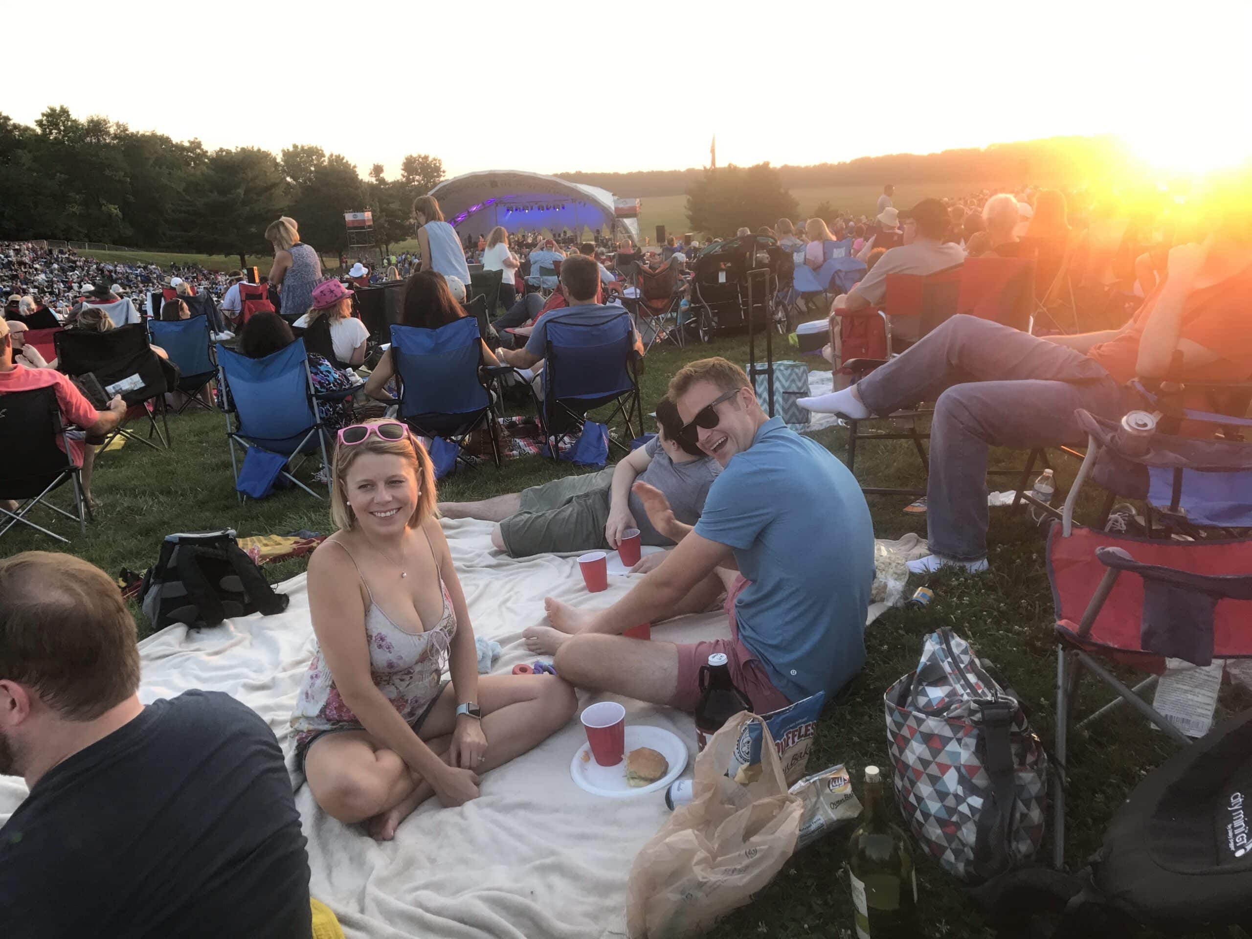 Symphony on the Prairie at conner prairie
