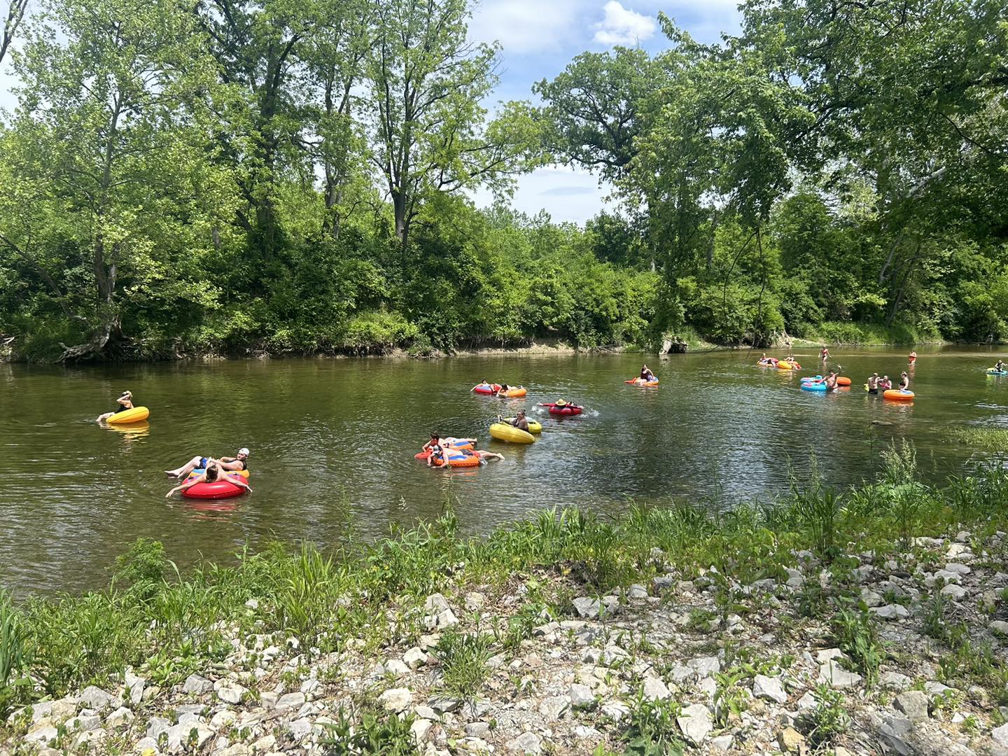 Sugar Creek Campground, float trips near Indianapolis