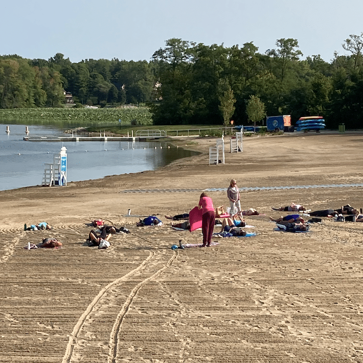 Yoga on the beach Free in Fishers