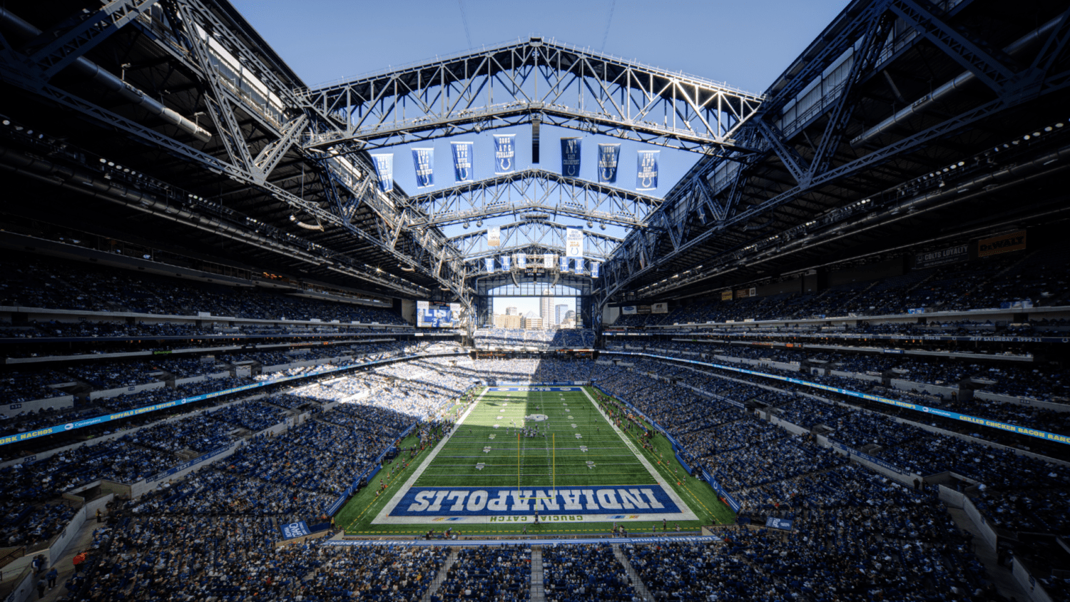 Baby born at Lucas Oil Stadium during Sunday's Indianapolis Colts game