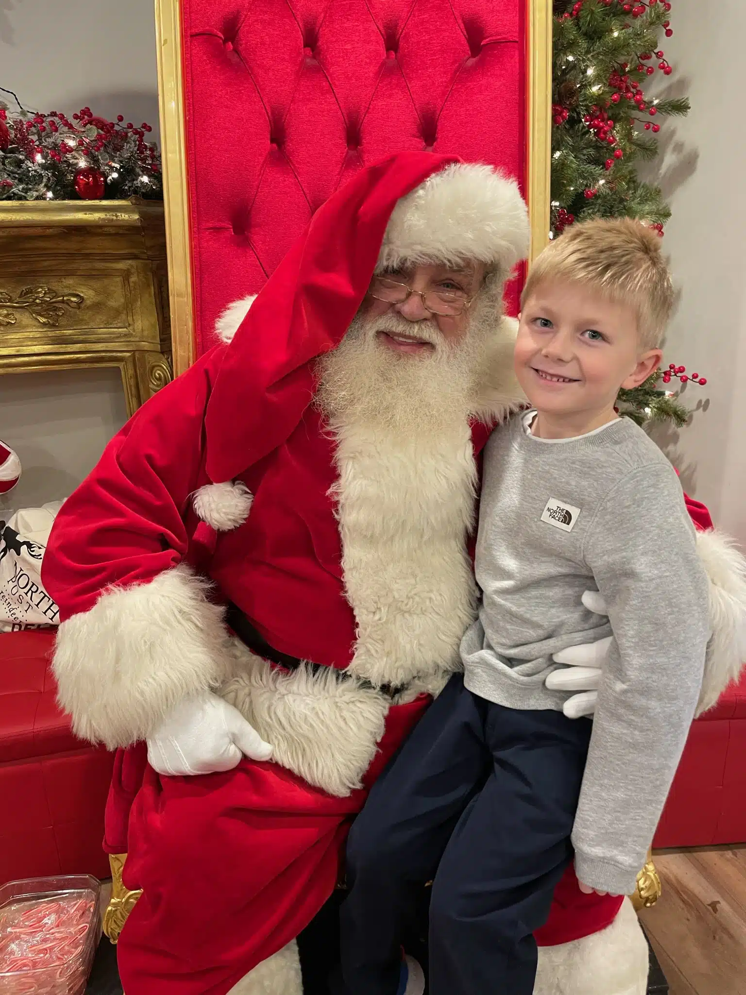 Santa at The Santa Express 