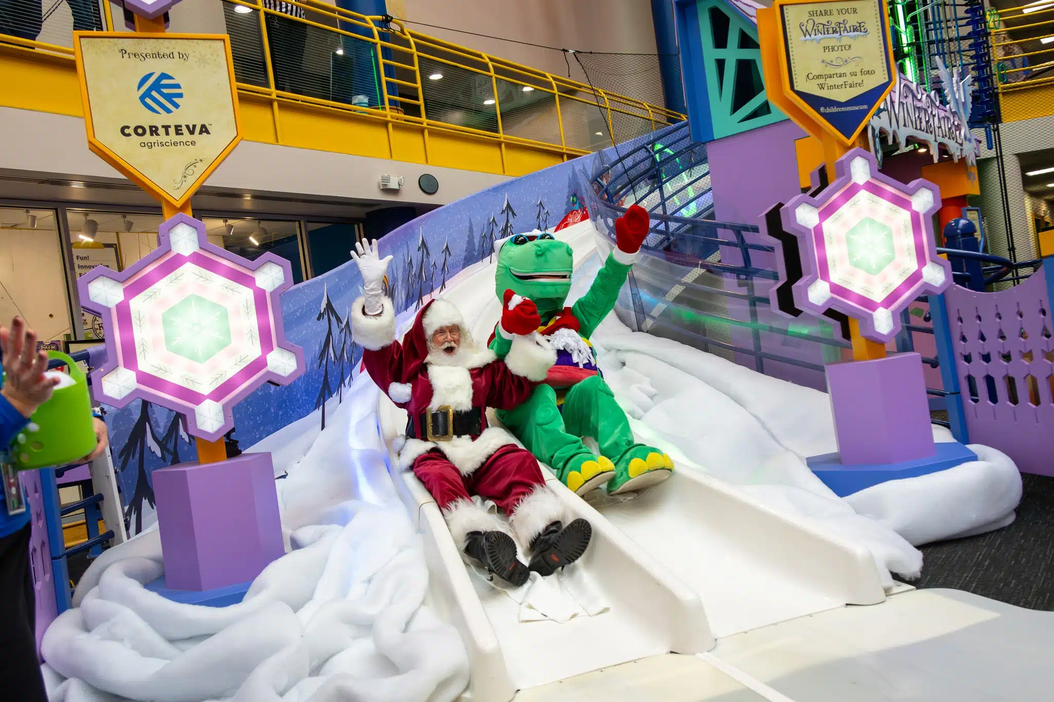 Free Christmas Eve Admission at The Children’s Museum of Indianapolis 1 children's museum winter slide