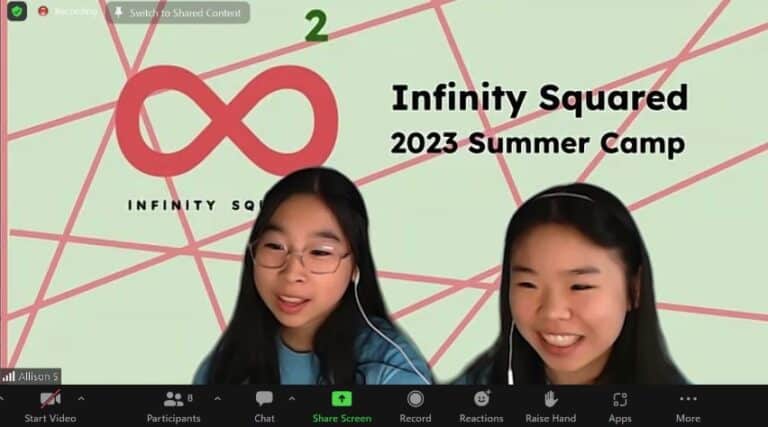 Local Spotlight: Infinity Squared Two Carmel high schoolers are sharing their love of math with other kids.