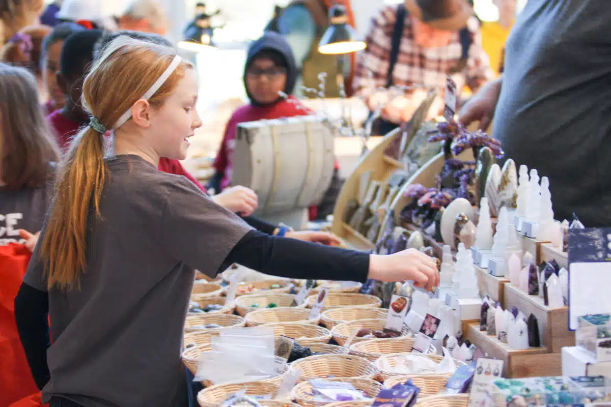 Girl at Geofest20 ISM Renee Bruck
