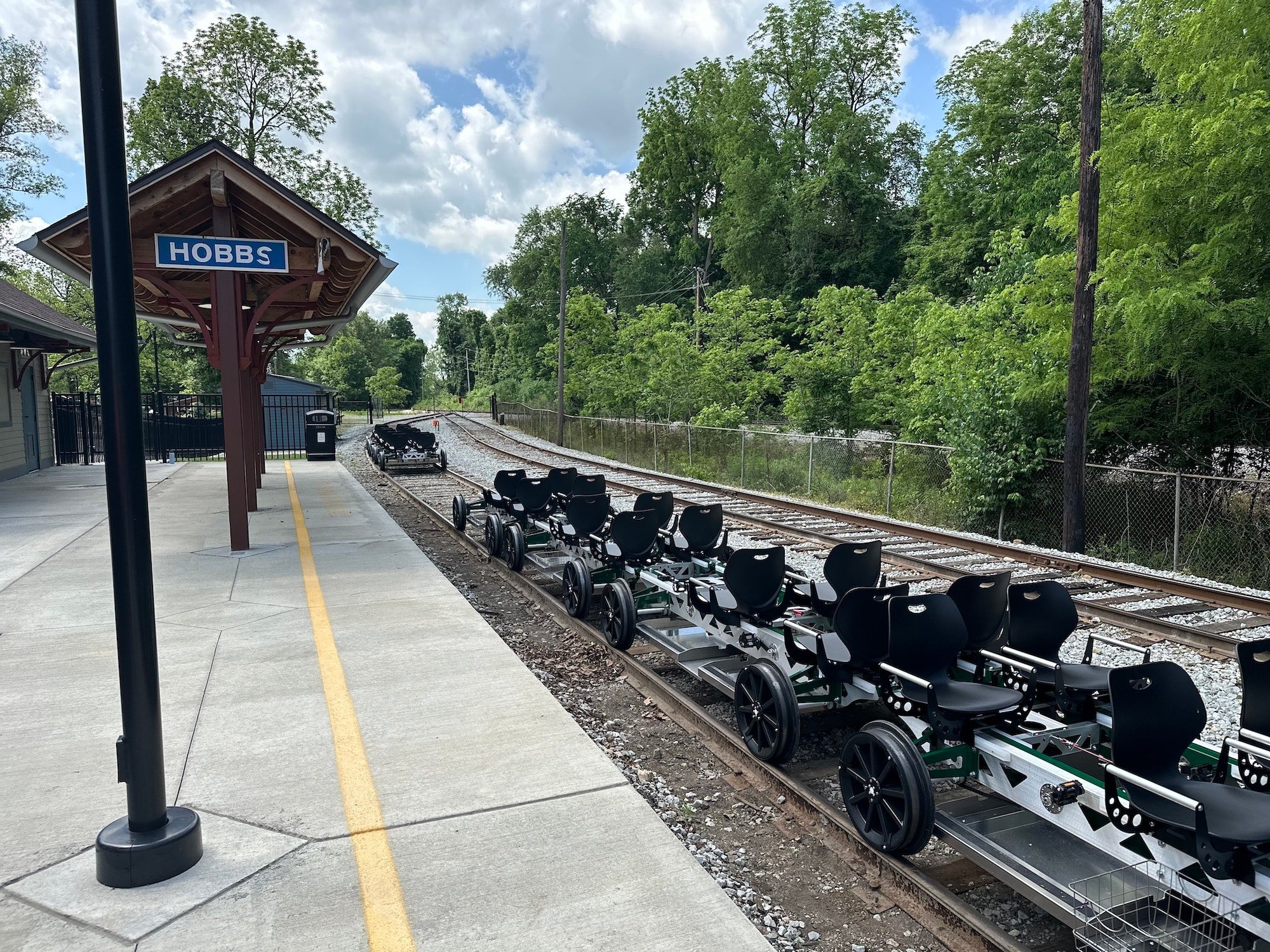Rail Bikes at the Nickle Plate Express
