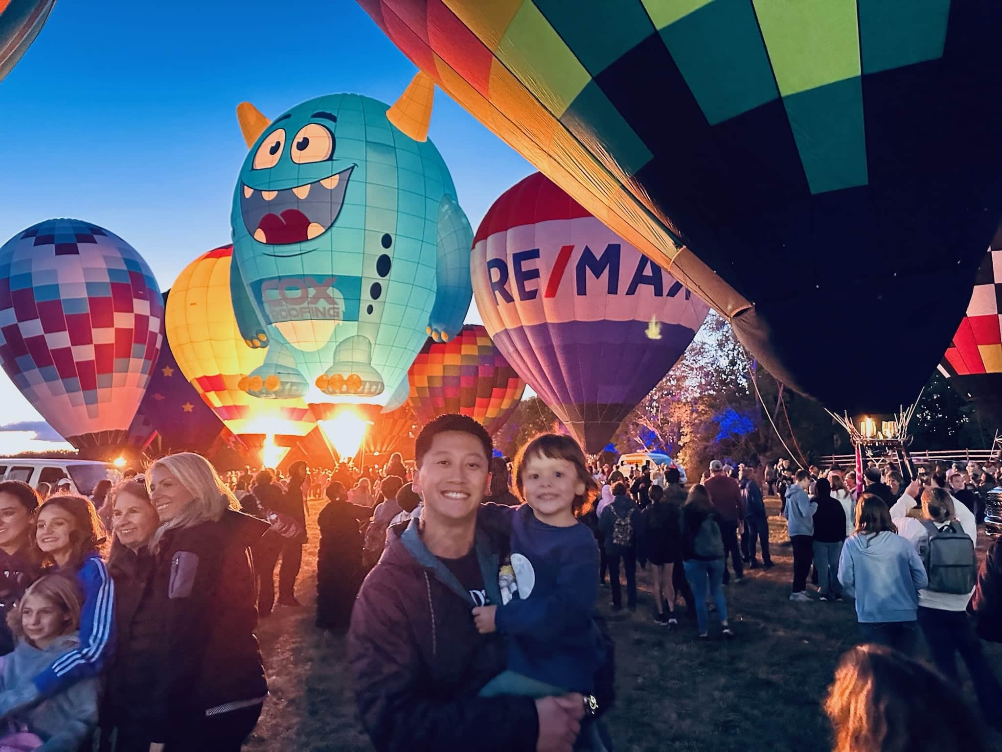 Jupiter Flights Balloon Festival Returns to Conner Prairie 2026 1 Hot air balloons at Jupiter Flights Balloon Festival at Conner Prairie in Fishers