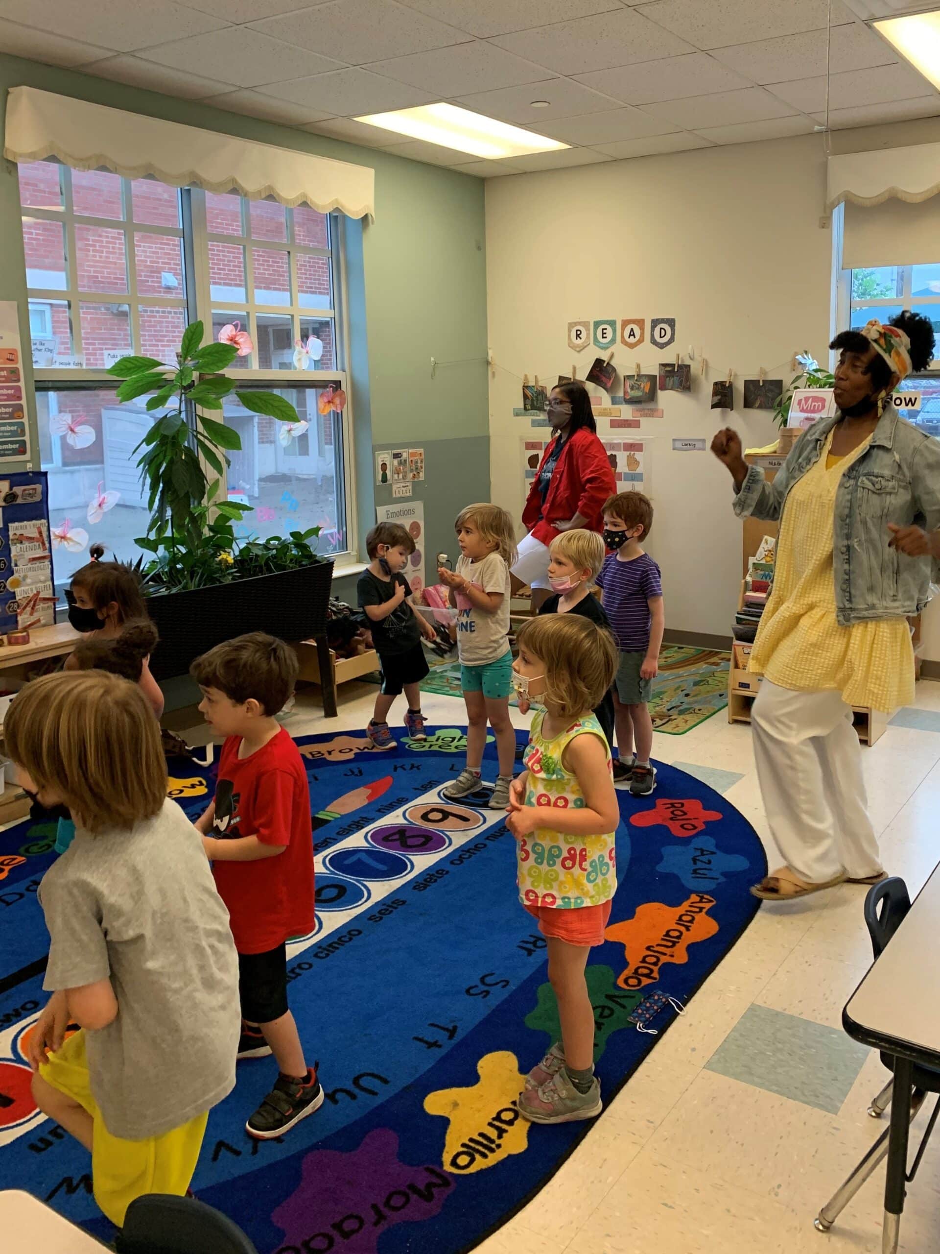 Ms. Danielle and children in 141 Revised