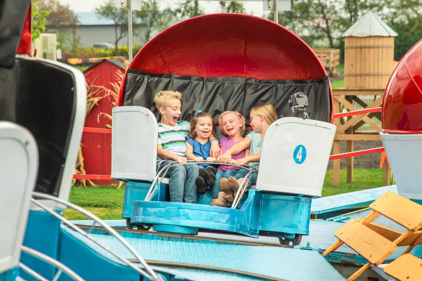 Construction-Themed Adventure Indiana Harvest Tyme Family Farm