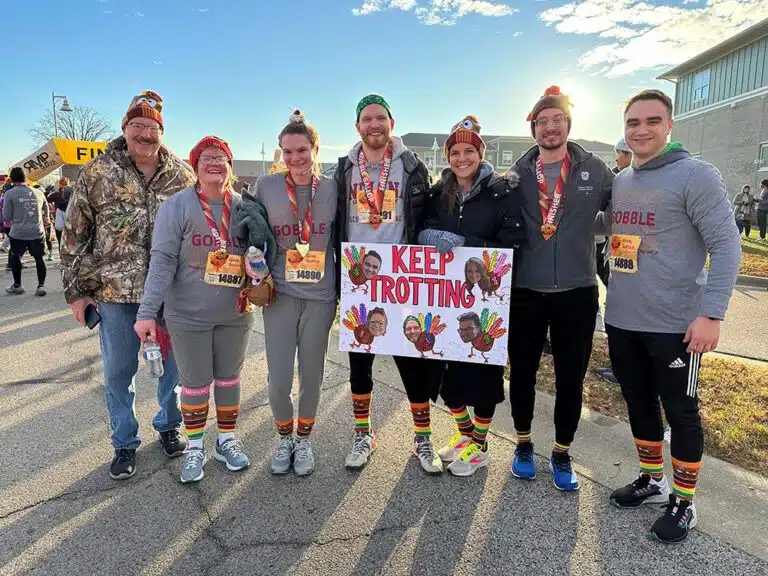 gobble family w keep trotting sign 1000px wide