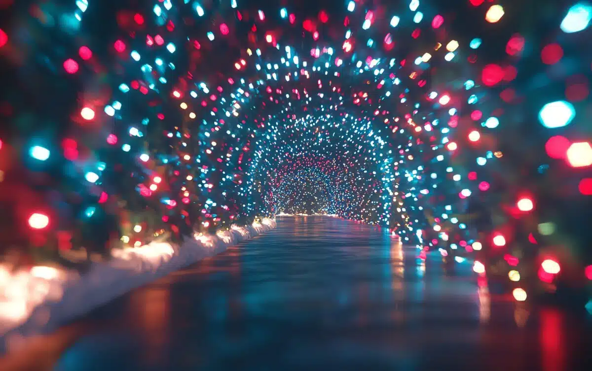 Christmas Lights at the Park in Brownsburg